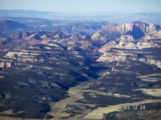 aerial -- Zion National Park