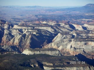 aerial -- Zion National Park