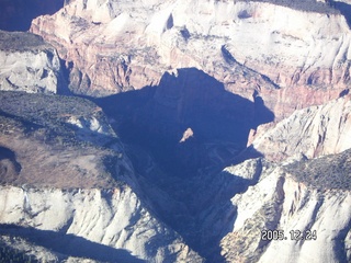 aerial -- Zion National Park