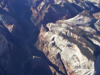 aerial -- Zion National Park