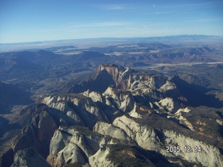 aerial -- Zion National Park