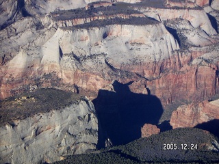 aerial -- Zion National Park