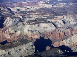 aerial -- Zion National Park