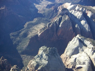 aerial -- Zion National Park