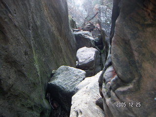 Zion National Park -- Hidden Canyon trail -- Adam