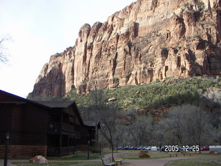 Zion National Park -- view from Zion Lodge