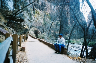 Zion National Park -- Riverwalk -- Adam