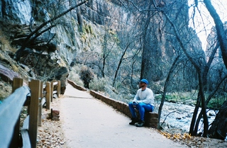 Zion National Park -- Riverwalk -- Adam