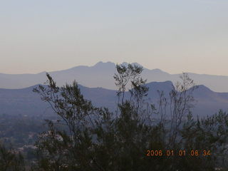 McDowell Mountains seen from Paradise Valley