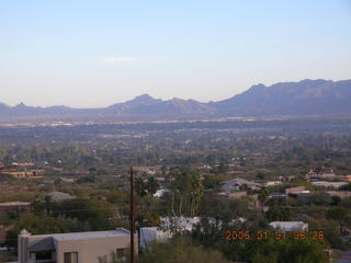 McDowell Mountains seen from Paradise Valley