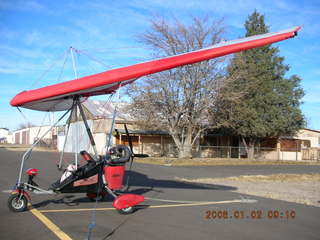 ultralight at San Carlos Apache (Globe) Airport (P13)