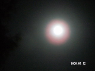 Bryce Canyon -- Fairyland Trail with the moon