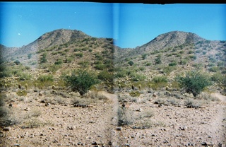 stereo-3D L+R parallel-eye Loreo -- Lost Dog Wash trail