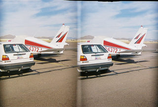 stereo-3D L+R parallel-eye Loreo Superstition Mountains