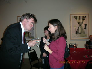 1359 5q1. Garrison Keillor and Diane at Scottsdale Art Center