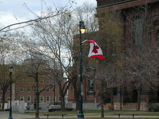 flags on Ben Franklin Parkway in Philadelphia