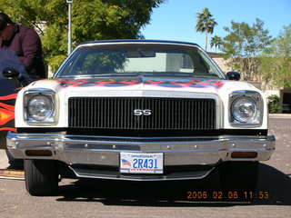 Sean's El Camino with flames