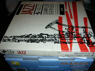 1450 5q7. Jazz! Sampler Series tape box