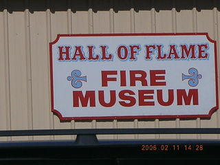 1538 5qb. Hall of Flame Museum