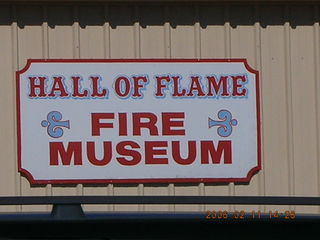 1539 5qb. Hall of Flame Museum