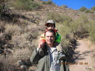 Gaby, Adam at Sunrise Trail