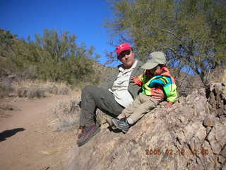 1552 5qc. Ivan, Gaby at Sunrise Trail