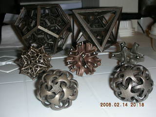 1634 5qe. five Bathsheba sculptures