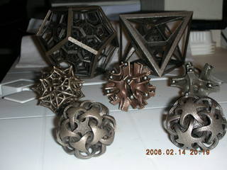 1635 5qe. five Bathsheba sculptures
