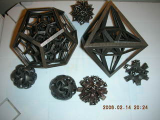 1646 5qe. five Bathsheba sculptures