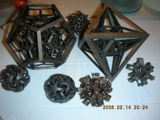1647 5qe. five Bathsheba sculptures