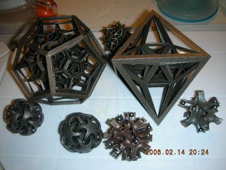 1649 5qe. five Bathsheba sculptures