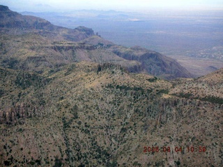 aerial -- Flatiron in the Superstition Mountains