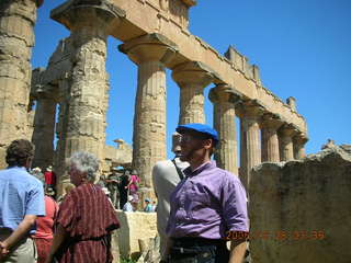 2006 eclipse trip -- Cyrene -- Temple of Zeus -- Adam