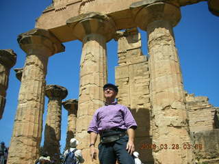 2006 eclipse trip -- Cyrene -- Temple of Zeus -- Adam