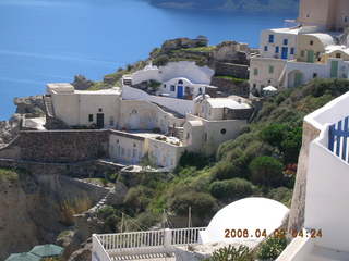 2006 eclipse trip -- Santorini shopping stop