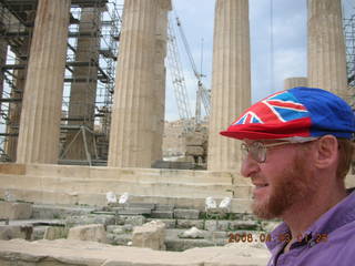 2006 eclipse trip -- Athens -- Acropolis -- Parthenon -- Adam