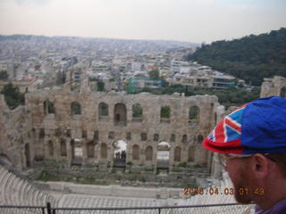 2006 eclipse trip -- Athens 1896 Olympic stadium -- Adam