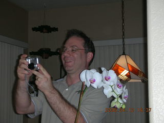 Mark taking a picture