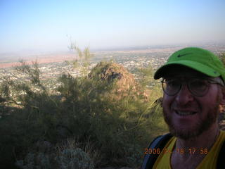 Adam atop Camelback Mountain