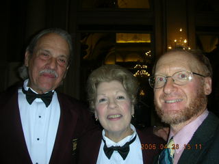 Ed, Antoinette, and Adam in Academy of Music ballroom