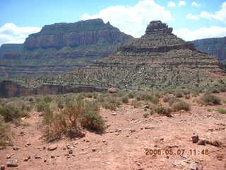 view from South Kaibab trail -- century plant -- Adam