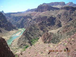 view from South Kaibab trail -- Mighty Colorado River