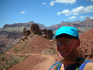 105 5t7. view from South Kaibab trail -- Adam