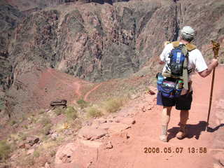 111 5t7. view from South Kaibab trail -- Greg hiking