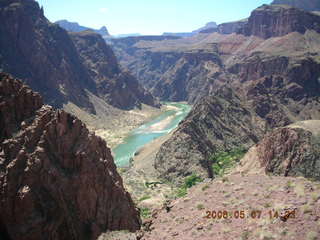 118 5t7. view from South Kaibab trail -- Mighty Colorado River