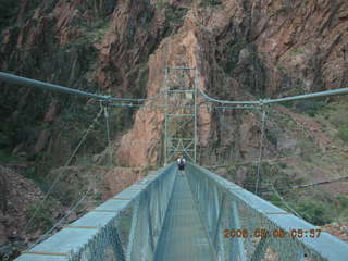 view from Bright Angel trail -- Silver Bridge