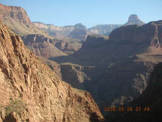 55 5t8. view from Bright Angel trail