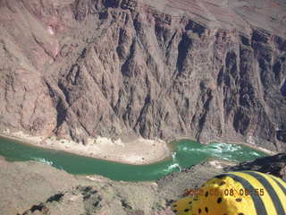 112 5t8. Plateau Point -- Mighty Colorado River -- top of Adam's cap