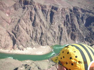 113 5t8. Plateau Point -- Mighty Colorado River -- Adam's cap