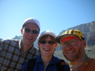99 5t8. Plateau Point -- Adam and German friends